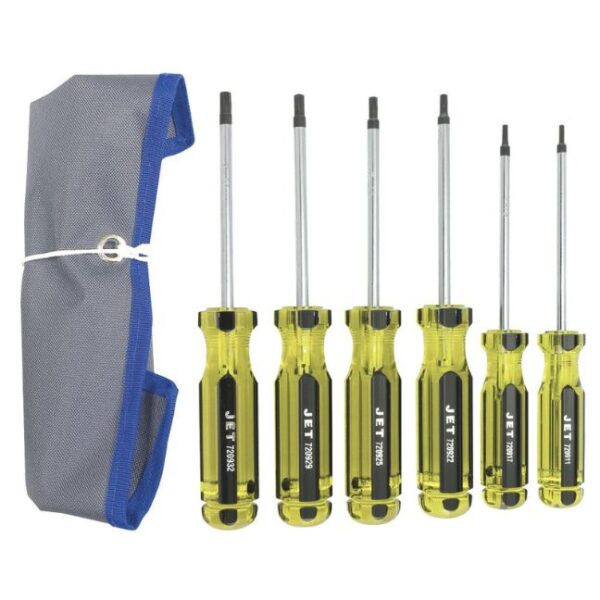 Jet 720956 JHTSS-6 Jumbo Handle TORX® Screwdriver Set 6-Piece