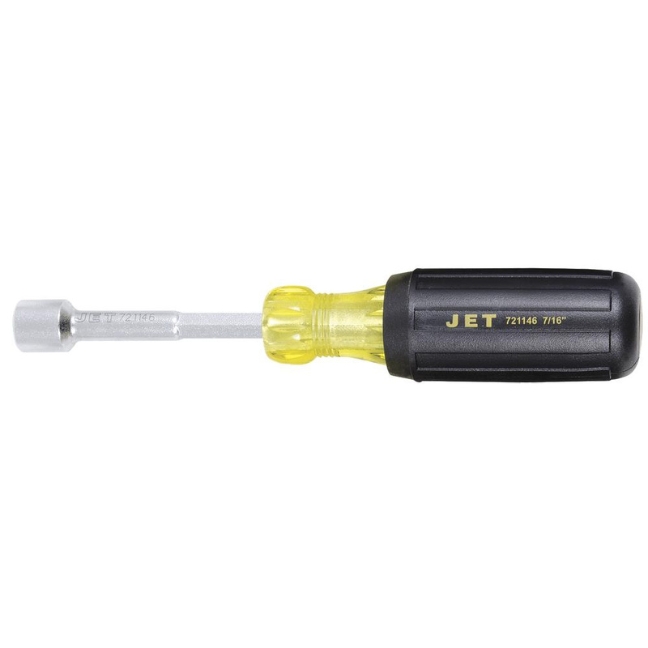 Jet 721146 JKND-716 7/16" x 3" SAE Nut Driver