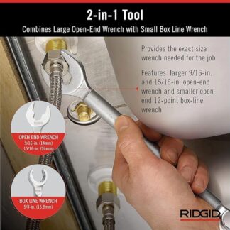 Ridgid 27023 / Model 2002 One Stop Wrenches