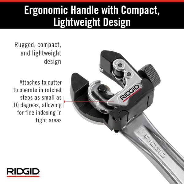 Ridgid 32573 / Model 118 2-in-1 Close Quarters AUTOFEED Cutter
