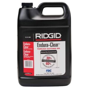 Ridgid 32808 Endura-Clear Thread Cutting Oil – 1 Gallon