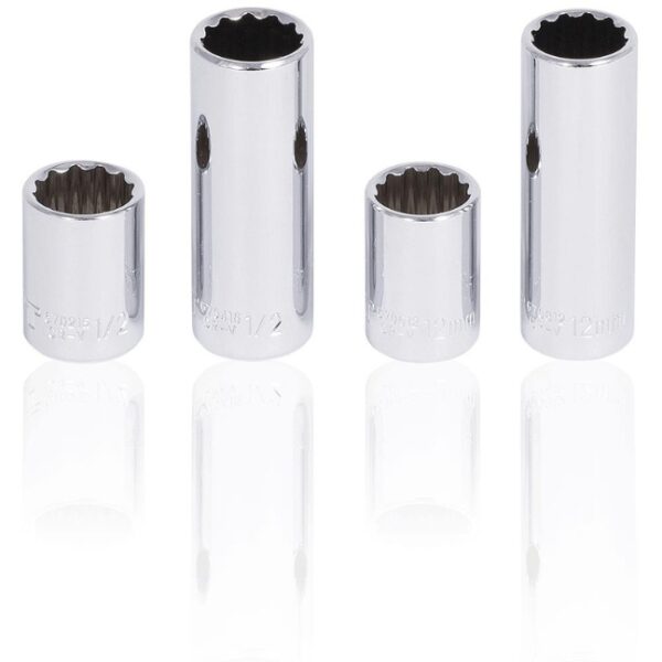 648x648 - 2023-06-20T154613.357 Jet 600126 SW1442C-12 1/4" Drive 12-Point SAE Metric Socket Wrench Set 42-Piece