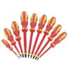 Jet 760202 JISD-9S 9-Piece VDE Insulated Screwdriver Set