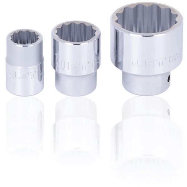 Jet 601406 SS3417M 3/4" Drive 12 Point Metric Socket Set 17-Piece