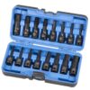 Jet 610340 PHB-1216C1/2" Drive SAE Metric Hex Bit Impact Socket Set 16-Piece