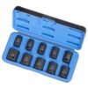 Jet 610302 PS1012 1/2" Drive 6 Point SAE Impact Socket Set 10-Piece