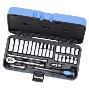 Jet 600116 SW1428M-6 1/4" Drive 6-Point Metric Socket Wrench Set 28-Piece
