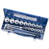 Jet 600402 SW7521 21-Piece 3/4" Drive 12 Point SAE Socket Wrench Set