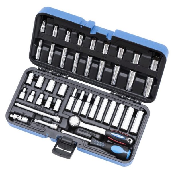 Jet 600125 SW1442C-6 1/4" Drive 6 Point SAE Metric Socket Wrench Set 42-Piece Jet 600125 SW1442C-6 1/4" Drive 6 Point SAE Metric Socket Wrench Set 42-Piece