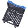 Jet 600326 SW1219M-6 1/2" Drive 6 Point Metric Socket Wrench Set 19-Piece