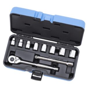 Jet 600223 SW3811-6 3/8" Drive 6 Point SAE Socket Wrench Set 11-Piece