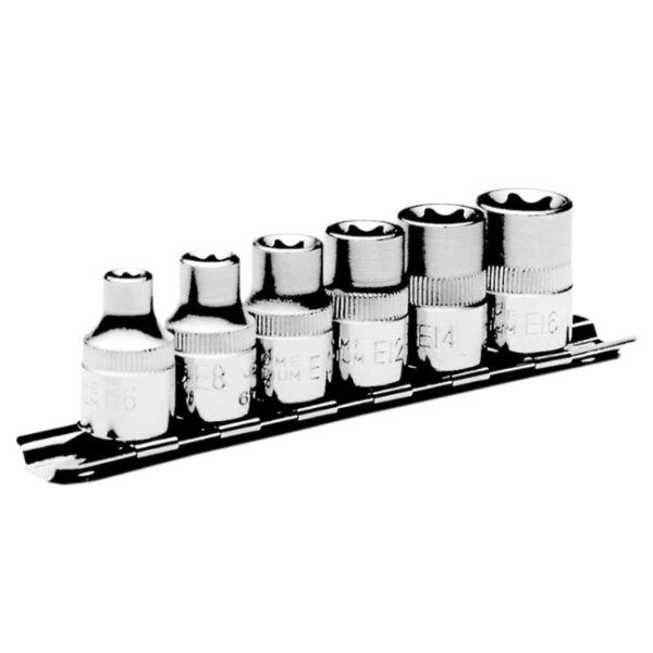 Jet 601231 SS3806TS 3/8" Drive External TORX Socket Set 6-Piece