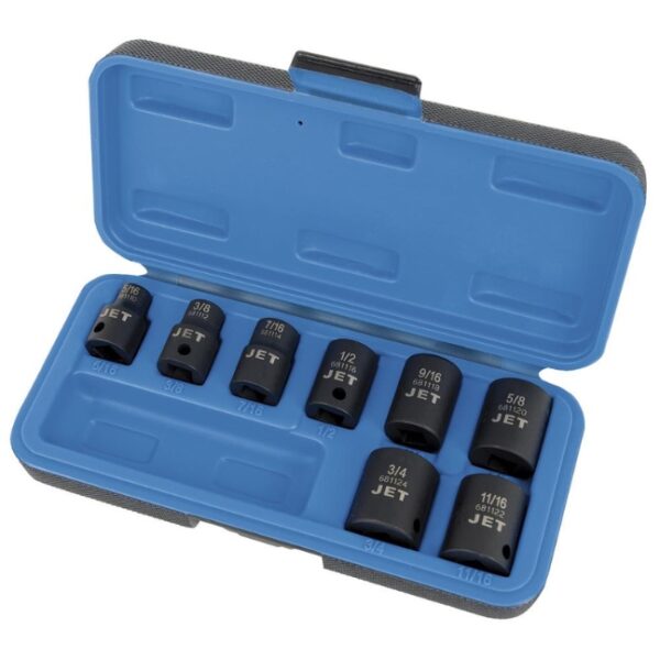 Jet 610201 PS838 3/8" Drive 6 Point SAE Impact Socket Set 8-Piece Jet 610201 PS838 3/8" Drive 6 Point SAE Impact Socket Set 8-Piece