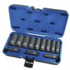 Jet 610208 PS1238D 3/8" Drive SAE Deep Impact Socket Set 12-Piece