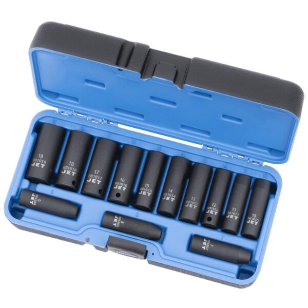 Jet 610218 PS1338DM 3/8" Drive Metric Deep Impact Socket Set 13-Piece Jet 610218 PS1338DM 3/8" Drive Metric Deep Impact Socket Set 13-Piece