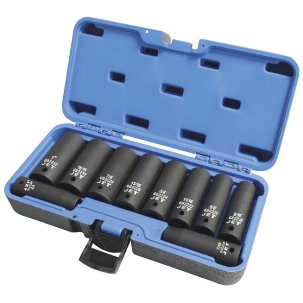 Jet 610303 PS1012D 1/2" Drive SAE Deep Impact Socket Set 10-Piece Jet 610303 PS1012D 1/2" Drive SAE Deep Impact Socket Set 10-Piece