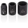 Jet 610308 PS1212M 1/2" Drive 6 Point Metric Impact Socket Set 12-Piece