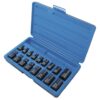 Jet 610391 PTS-17C 3/8" and 1/2" Drive External TORX Impact Socket Set 17-Piece Jet 610391 PTS-17C 3/8" and 1/2" Drive External TORX Impact Socket Set 17-Piece