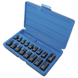Jet 610391 PTS-17C 3/8" and 1/2" Drive External TORX Impact Socket Set 17-Piece