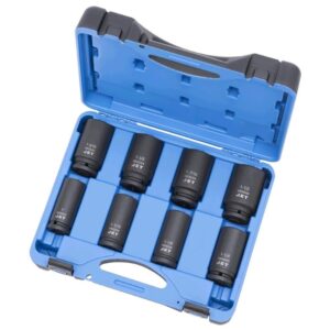 Jet 610402 PS834D 3/4" Drive SAE Deep Impact Socket Set 8-Piece