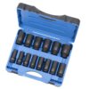 Jet 610406 PS834L 3/4" Drive SAE Deep Impact Socket Set 14-Piece Jet 610406 PS834L 3/4" Drive SAE Deep Impact Socket Set 14-Piece