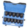 Jet 610504 PS1101D 1" Drive 6 Point SAE Deep Impact Socket Set 11-Piece Jet 610504 PS1101D 1" Drive 6 Point SAE Deep Impact Socket Set 11-Piece