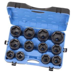 Jet 610506 PS1201 1" Drive 6 Point SAE Impact Socket Set 12-Piece