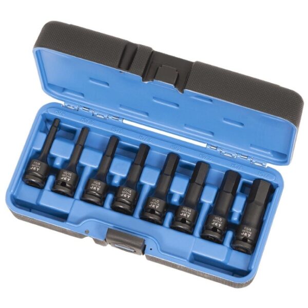 Jet 610331 PHB-1208 1/2" Drive SAE Hex Bit Impact Socket Set 8-Piece Jet 610331 PHB-1208 1/2" Drive SAE Hex Bit Impact Socket Set 8-Piece