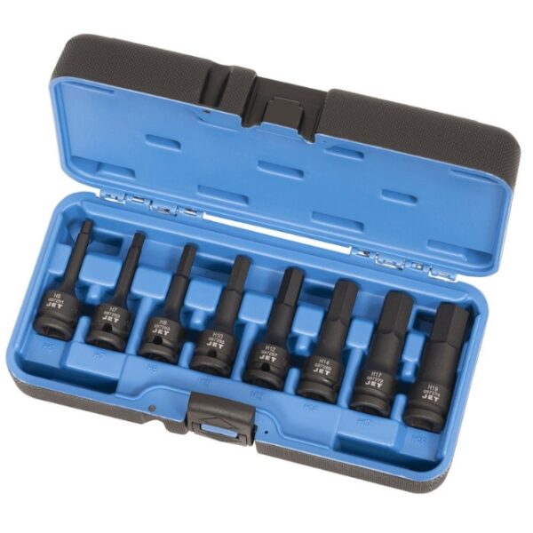 Jet 610333 PHB-1208M 1/2" Drive Metric Hex Bit Impact Socket Set 8-Piece Jet 610333 PHB-1208M 1/2" Drive Metric Hex Bit Impact Socket Set 8-Piece
