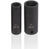 Jet 610339 PSS2212DM 1/2" Drive Deep Metric Impact Socket Set 22-Piece