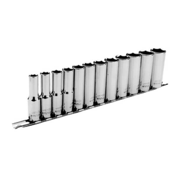 Jet 601226 12 PC 3/8" DR Deep Metric Socket Set - 6 Point
