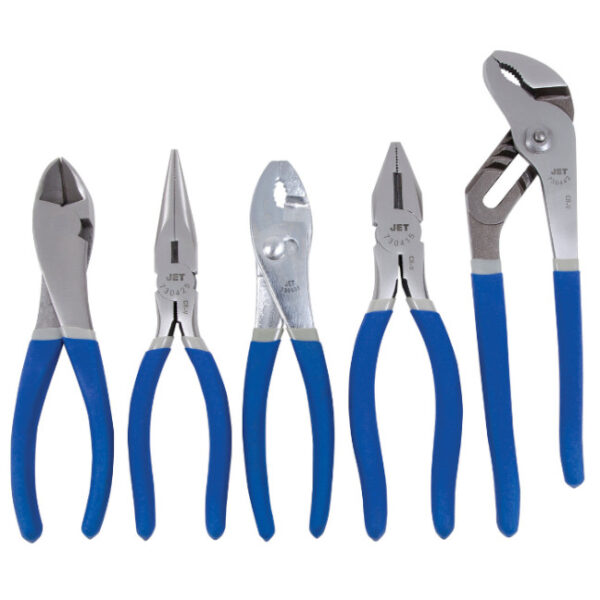 Jet 730341 JPS-5M Mechanic’s Pliers Set, 5-Piece