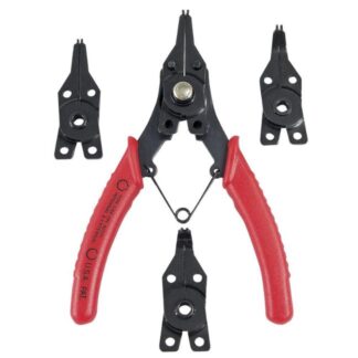 Jet 730352 SRP-1S 6" Convertible Snap Ring Pliers Set, 5-Piece