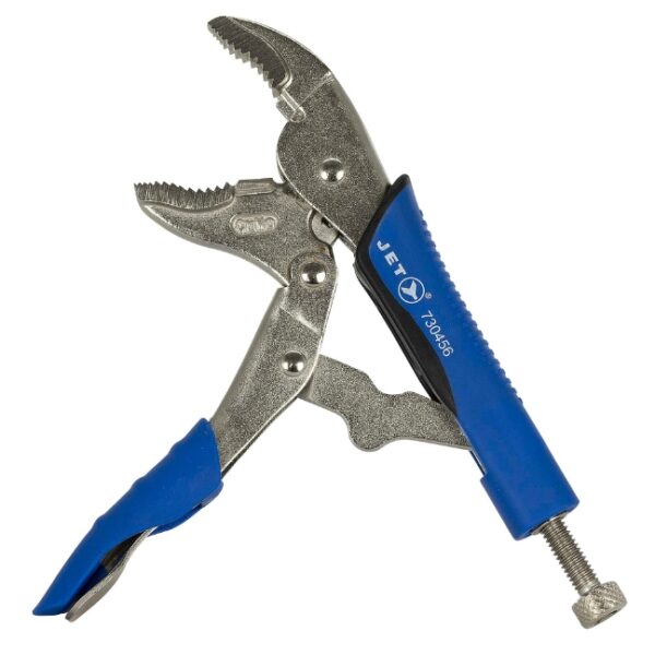 Jet 730456 J7WRG 7" Curved Jaw Locking Pliers with Cutter