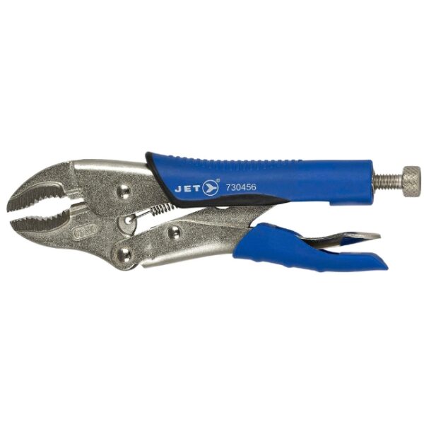 Jet 730456 J7WRG 7" Curved Jaw Locking Pliers with Cutter