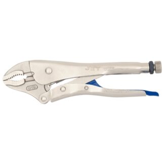 Jet 730458 J10WR 10" Curved Jaw Locking Pliers with Cutter