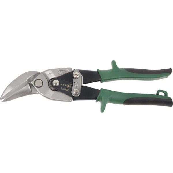 Jet 735322 JOS-1R 9-1/4" Right Cut Offset Aviation Snips