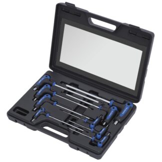 Jet 775106 JTHK-9M Metric Ergonomic Ball Nose Hex Key Set 9-Piece