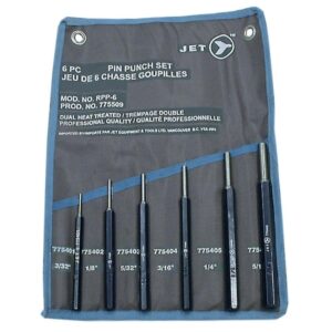 Jet 775509 PP-6S 6-Piece Pin Punch Set