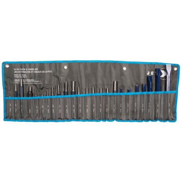 Jet 775513 PC24S Punch and Chisel Set 24-Piece Jet 775513 PC24S Punch and Chisel Set 24-Piece