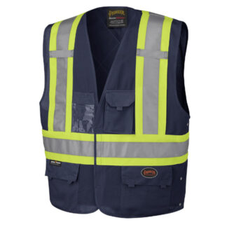 Pioneer Hi-Viz Safety Vest with Adjustable Sides