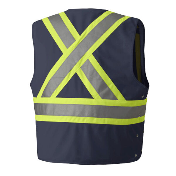 Pioneer Hi-Viz Safety Vest with Adjustable Sides