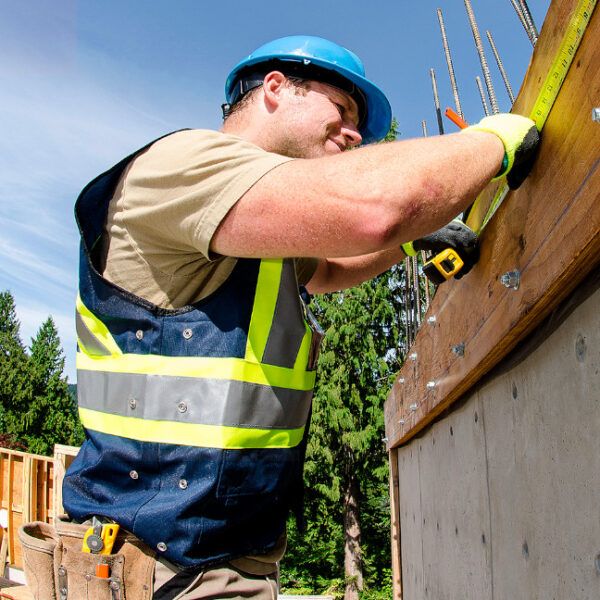 Pioneer Hi-Viz Safety Vest with Adjustable Sides