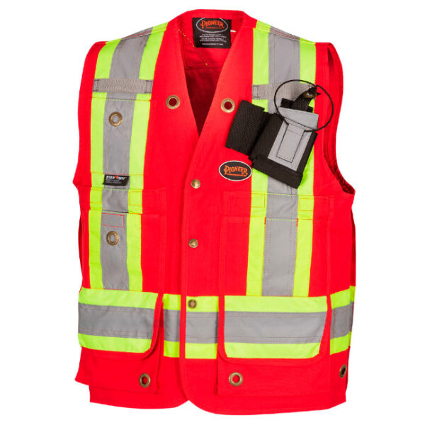 Pioneer Hi-Viz CSA Surveyor's/Supervisor's Vest Pioneer Hi-Viz CSA Surveyor's/Supervisor's Vest