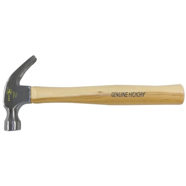 Jet 740307 CW16F 16 oz Claw Hammer - Hickory Handle