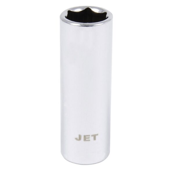 Jet 671314 3/8" Drive x 7/16" 6-Point Deep Chrome Socket Jet 671314 3/8" Drive x 7/16" 6-Point Deep Chrome Socket