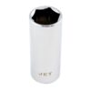 Jet 671710 3/8" Drive x 10mm 6-Point Deep Chrome Socket