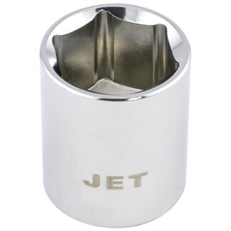 Jet 671116 3/8" Drive x 1/2" 6-Point Regular Chrome Socket