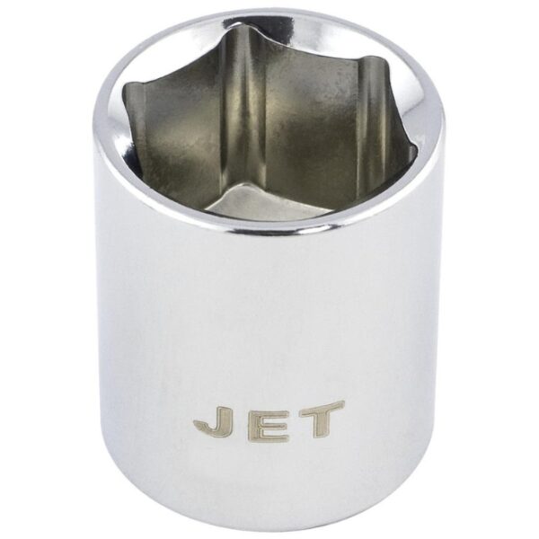Jet 671116 3/8" Drive x 1/2" 6-Point Regular Chrome Socket Jet 671116 3/8" Drive x 1/2" 6-Point Regular Chrome Socket