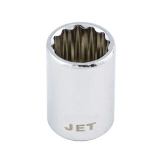 Jet 670606 1/4" Drive x 6mm 12 Point Regular Chrome Socket